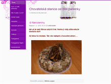 Tablet Screenshot of bila-panenka.net